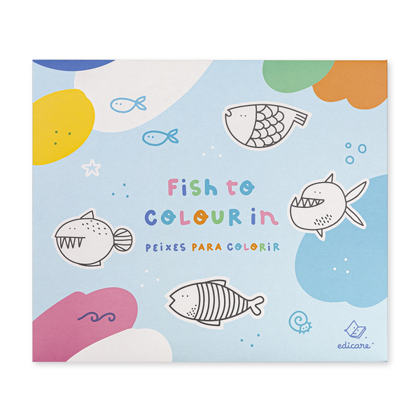 FISH TO COLOUR IN (PEIXES PARA COLORIR)