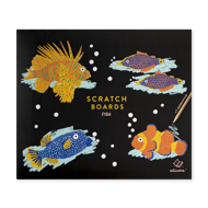 SCRATCH BOARDS - FISH