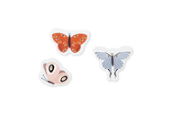 160 STICKERS - BUTTERFLIES