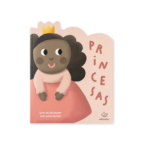 PRINCESAS - LIVRO DE ATIVIDADES COM AUTOCOLANTES