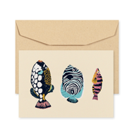 POSTCARD - FISHES - DRAWING 003