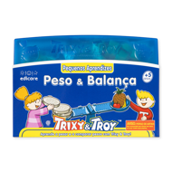PEQUENOS APRENDIZES - KIT PESO E BALANÇA