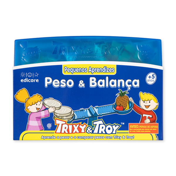 PEQUENOS APRENDIZES - KIT PESO E BALANÇA